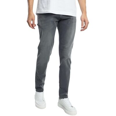 Replay M914 Anbass Black Power Stretch Denim Slim Jeans voor heren Taille 31 / lengte 30 Replay M914 Anbass Black Power Stretch Denim Slim Jeans voor heren Taille 31 / lengte 30