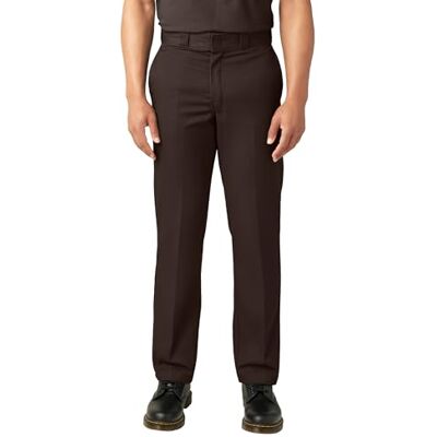 Dickies heren S/Stght Work Pant broek, Bruin (Donker Bruin), 29W / 32L 29W / 32L Dickies heren S/Stght Work Pant broek, Bruin (Donker Bruin), 29W / 32L 29W / 32L