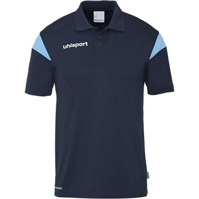 uhlsport Polo Squad 27 sportpoloshirt, uniseks, marineblauw/lichtblauw 152 uhlsport Polo Squad 27 sportpoloshirt, uniseks, marineblauw/lichtblauw 152