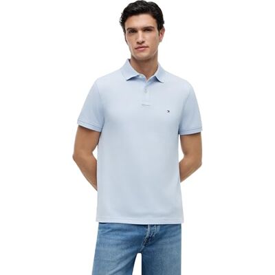 Tommy Hilfiger 1985 Regular Polo S/S Heren (set van 1) S Tommy Hilfiger 1985 Regular Polo S/S Heren (set van 1) S