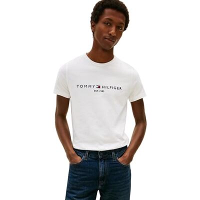 Tommy Hilfiger t-shirt met Tommy-logo voor heren. Tommy Hilfiger t-shirt met Tommy-logo voor heren.