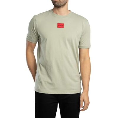 HUGO Diragolino212 10229761 01 T-shirt voor heren, Lichtgroen/pastel 337 M HUGO Diragolino212 10229761 01 T-shirt voor heren, Lichtgroen/pastel 337 M