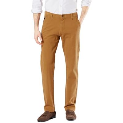 Dockers Casual slim fit chino broek voor heren, Donkere gember, Taille 40 / lengte 34 Taille 40 / lengte 34 Dockers Casual slim fit chino broek voor heren, Donkere gember, Taille 40 / lengte 34 Taille 40 / lengte 34
