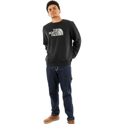 The North Face Sweat-shirt Drew Peak Crew pour homme, TNF Black, S The North Face Sweat-shirt Drew Peak Crew pour homme, TNF Black, S