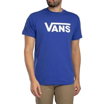 Vans Heren T-shirt met klassiek logo, Royal Cobalt, Royal Cobalt XL Vans Heren T-shirt met klassiek logo, Royal Cobalt, Royal Cobalt XL
