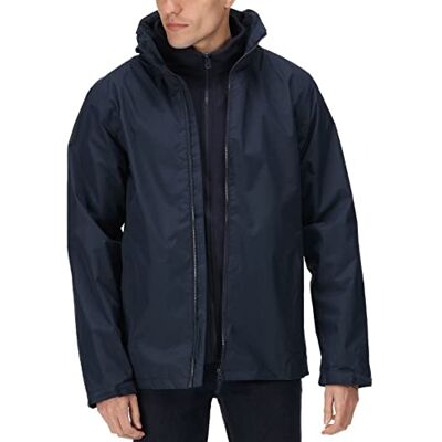 Regatta Classic 3-in-1 waterdichte herenjas (1 stuk) Regatta Classic 3-in-1 waterdichte herenjas (1 stuk)