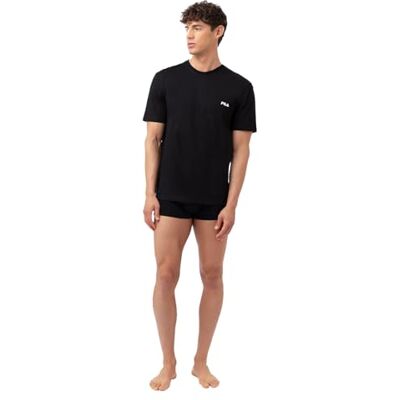 Fila Fi/1/Trx2/Fu5053 T-shirt voor heren, 2 stuks Fila Fi/1/Trx2/Fu5053 T-shirt voor heren, 2 stuks