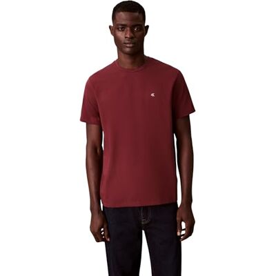 Calvin Klein Ss Classic Monogram Tee Lv04rd254g T-shirts voor heren (1 stuk), Rood (Moka Moment), XXL grote maat XXL grote maat Calvin Klein Ss Classic Monogram Tee Lv04rd254g T-shirts voor heren (1 stuk), Rood (Moka Moment), XXL grote maat XXL grote maat