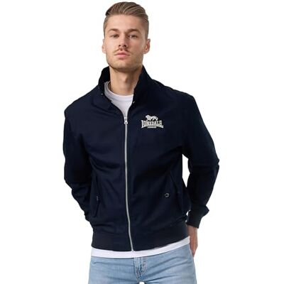 Lonsdale Jacke Slim Fit Harrington Herenjas, Navy/Grijs, 3XL 3XL Lonsdale Jacke Slim Fit Harrington Herenjas, Navy/Grijs, 3XL 3XL