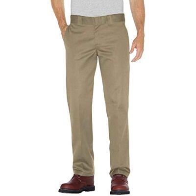 Dickies Broek S/Stght Work Pants herenbroek, beige kaki, 34W/30L Taille 34 / lengte 30 Dickies Broek S/Stght Work Pants herenbroek, beige kaki, 34W/30L Taille 34 / lengte 30