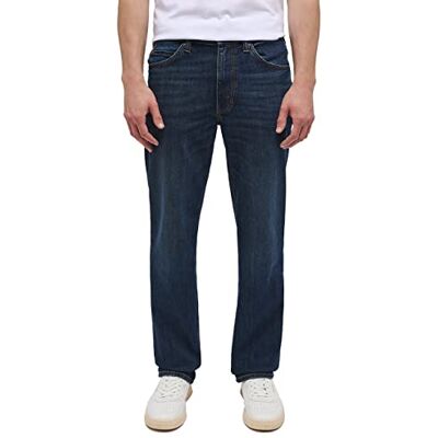 MUSTANG Tramper Basic Slim Jeans voor heren, Blauw, Taille 32 / lengte 34 Taille 32 / lengte 34 MUSTANG Tramper Basic Slim Jeans voor heren, Blauw, Taille 32 / lengte 34 Taille 32 / lengte 34