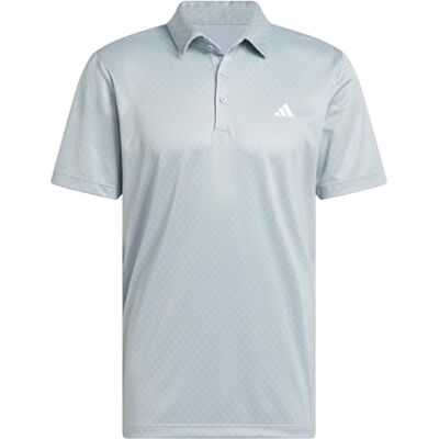 Adidas Heren Core Allover Print Poloshirt voor heren Adidas Heren Core Allover Print Poloshirt voor heren