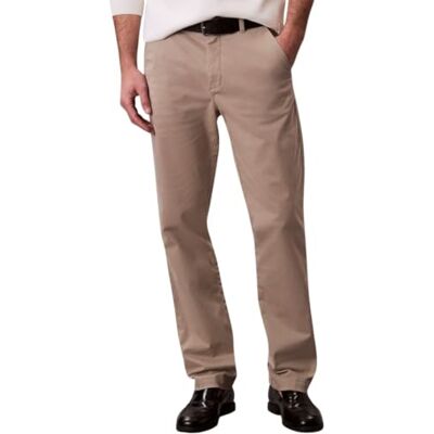 Calvin Klein Cotton Signature Slim Chino Pant Lv040em628 vrijetijdsbroek voor heren, Bruin (vintage kaki), Taille 35 / lengte 30 Taille 35 / lengte 30 Calvin Klein Cotton Signature Slim Chino Pant Lv040em628 vrijetijdsbroek voor heren, Bruin (vintage kaki), Taille 35 / lengte 30 Taille 35 / lengte 30