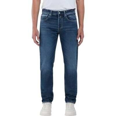 Replay Grover Jeans voor heren, Donkerblauw, Taille 36 / lengte 34 Taille 36 / lengte 34 Replay Grover Jeans voor heren, Donkerblauw, Taille 36 / lengte 34 Taille 36 / lengte 34