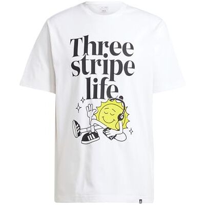 Adidas Three Stripes Life Graphic Tshirt T-shirt graphique à manches courtes Homme (lot de 1) Adidas Three Stripes Life Graphic Tshirt T-shirt graphique à manches courtes Homme (lot de 1)