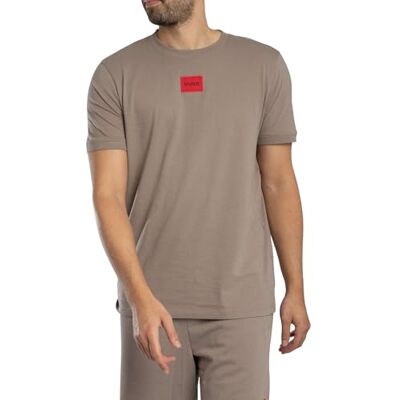 HUGO Diragolino212 10229761 01 T-shirt voor heren, Lichtbruin / pastel 237 M HUGO Diragolino212 10229761 01 T-shirt voor heren, Lichtbruin / pastel 237 M