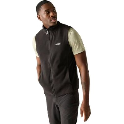 Regatta Heren Tobias II Fleece Gilet, Zwart, S Regatta Heren Tobias II Fleece Gilet, Zwart, S