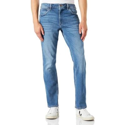 Wrangler Texas heren jeans, stretch jeans, heren jeans, rechte fit, katoen, jeans 30W / 34L Wrangler Texas heren jeans, stretch jeans, heren jeans, rechte fit, katoen, jeans 30W / 34L