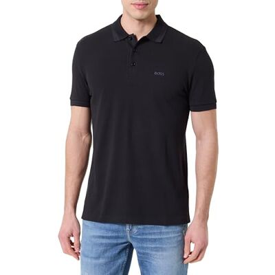 Boss Poloshirt voor heren, Donkerblauw 408 L Boss Poloshirt voor heren, Donkerblauw 408 L
