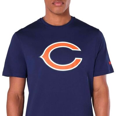New Era NFL American Football T-shirt Team Logo Shirt voor sportfans, Chicago Bears #35338 New Era NFL American Football T-shirt Team Logo Shirt voor sportfans, Chicago Bears #35338