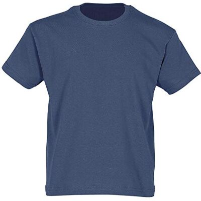 Fruit of the Loom Iconisch T-shirt, maat S tot 5XL, Navy Blauw 5XL Fruit of the Loom Iconisch T-shirt, maat S tot 5XL, Navy Blauw 5XL