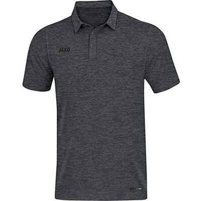 JAKO Premium Basics Poloshirt marineblauw gemêleerd, XXL 6329, Antraciet JAKO Premium Basics Poloshirt marineblauw gemêleerd, XXL 6329, Antraciet