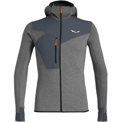Salewa Puez 2 Dry M L/S Hood Fz Tee T-shirt met lange mouwen voor heren Salewa Puez 2 Dry M L/S Hood Fz Tee T-shirt met lange mouwen voor heren