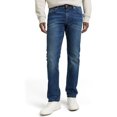 TOM TAILOR Denim heren jeans AEDAN Straight mid, 10281 Mid Stone Wash Denim, 28W / 32L 28W / 32L TOM TAILOR Denim heren jeans AEDAN Straight mid, 10281 Mid Stone Wash Denim, 28W / 32L 28W / 32L