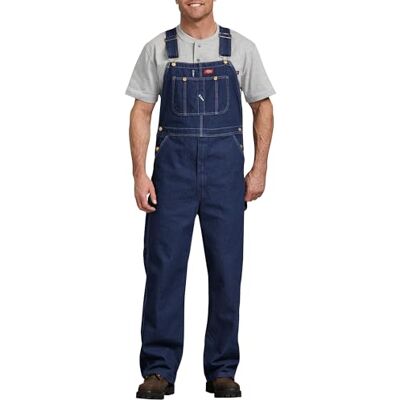 Dickies Tuinbroek van hard denim voor heren, indigo, stijf, 34W/30L, Stijf indigo 34W x 30L Dickies Tuinbroek van hard denim voor heren, indigo, stijf, 34W/30L, Stijf indigo 34W x 30L