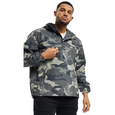 Brandit Summer Windbreaker regenjas anorak maat S tot 5XL, Grijze Camouflage S Brandit Summer Windbreaker regenjas anorak maat S tot 5XL, Grijze Camouflage S