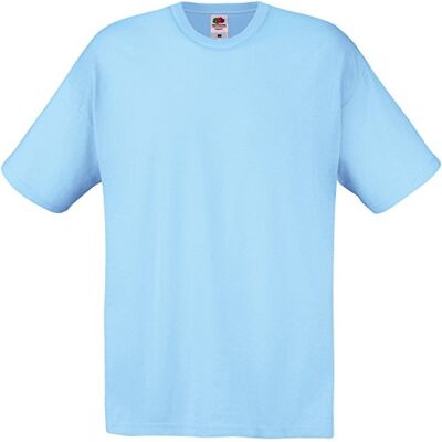 Fruit of the Loom Original T T-shirt voor heren (5 stuks), Hemelsblauw 2X-Large Fruit of the Loom Original T T-shirt voor heren (5 stuks), Hemelsblauw 2X-Large