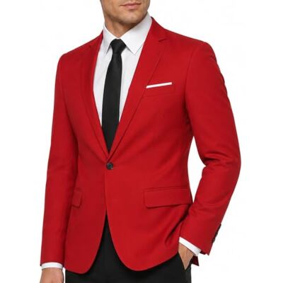 Allthemen Heren Casual Blazer Slim Fit Formele Zakelijke Pak Jassen Een Knop Enkele Breasted Tuxedo Jacket Smart Blazer L Allthemen Heren Casual Blazer Slim Fit Formele Zakelijke Pak Jassen Een Knop Enkele Breasted Tuxedo Jacket Smart Blazer L