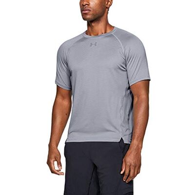 Under Armour Under Armor Qualifier T-shirt met korte mouwen voor heren, Grijs (Mod Gray (011)) Under Armour Under Armor Qualifier T-shirt met korte mouwen voor heren, Grijs (Mod Gray (011))