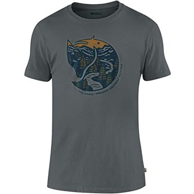 Fjällräven Fjallraven Arctic Fox T-shirt voor heren, maat M Fjällräven Fjallraven Arctic Fox T-shirt voor heren, maat M