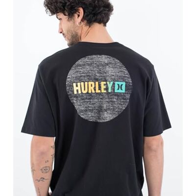 Hurley Evd Circle Gradient Ss T-shirt voor heren Hurley Evd Circle Gradient Ss T-shirt voor heren