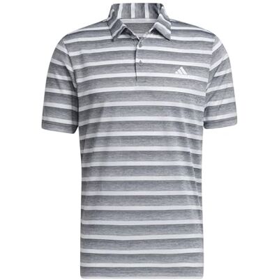 Adidas MENS TWO COLOR STRIPE POLO SHIRT Poloshirt voor heren Adidas MENS TWO COLOR STRIPE POLO SHIRT Poloshirt voor heren