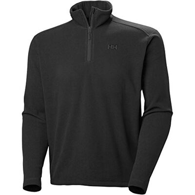 Helly Hansen Daybreaker fleecejack voor heren, 1/2 rits, zwart. Helly Hansen Daybreaker fleecejack voor heren, 1/2 rits, zwart.