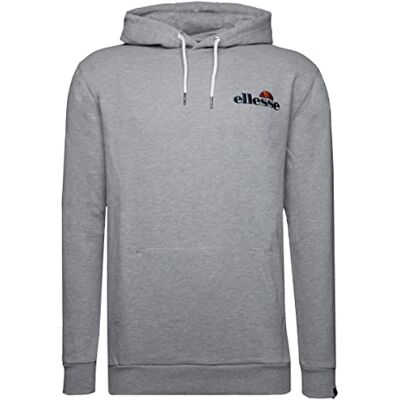 Ellesse Primero Oh Hoodie heren sweatshirt, Grijs (Grijs Marl) Ellesse Primero Oh Hoodie heren sweatshirt, Grijs (Grijs Marl)