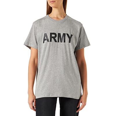 Mil-Tec T-shirt met army-opdruk, grijs. Mil-Tec T-shirt met army-opdruk, grijs.