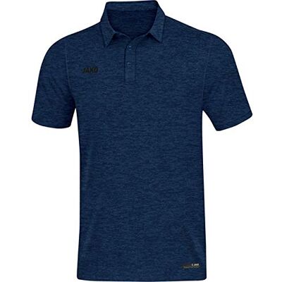 JAKO Premium Basics Poloshirt marineblauw gemêleerd, XXL 6329 JAKO Premium Basics Poloshirt marineblauw gemêleerd, XXL 6329