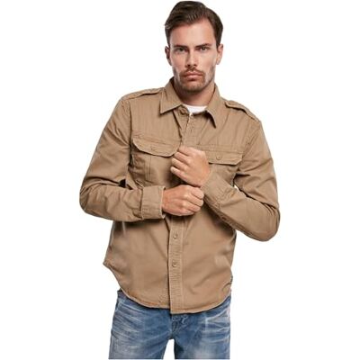 Brandit vintage shirt met lange mouwen en korte mouwen, maten S tot 7 XL L Brandit vintage shirt met lange mouwen en korte mouwen, maten S tot 7 XL L