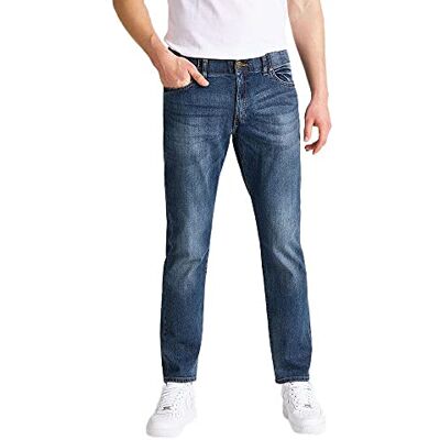 Lee Heren Jeans Xm Extreme Motion Straight Jeans voor heren 29W / 30L Lee Heren Jeans Xm Extreme Motion Straight Jeans voor heren 29W / 30L