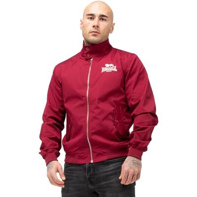 Lonsdale Jacke Slim Fit Harrington Herenjas, Cherry rood, XL XL Lonsdale Jacke Slim Fit Harrington Herenjas, Cherry rood, XL XL