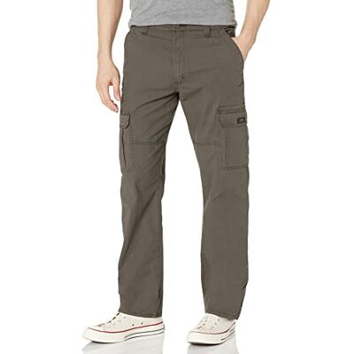 Wrangler Relaxed fit stretch cargobroek vrijetijdsbroek heren, Olijfdrank 30W / 30L Wrangler Relaxed fit stretch cargobroek vrijetijdsbroek heren, Olijfdrank 30W / 30L