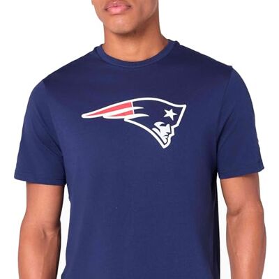 New Era NFL American Football T-shirt Team Logo Shirt voor sportfans, New England Patriots #35331 New Era NFL American Football T-shirt Team Logo Shirt voor sportfans, New England Patriots #35331
