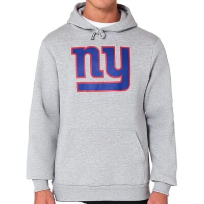 New Era New York Giants NFL Team Logo Hoody Grijs Hoodie New Era New York Giants NFL Team Logo Hoody Grijs Hoodie