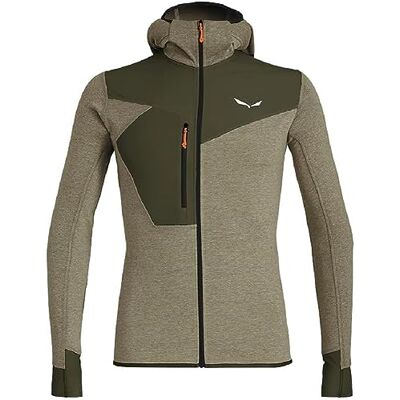 Salewa Puez 2 Dry M L/S Hood Fz Tee T-shirt met lange mouwen voor heren Salewa Puez 2 Dry M L/S Hood Fz Tee T-shirt met lange mouwen voor heren