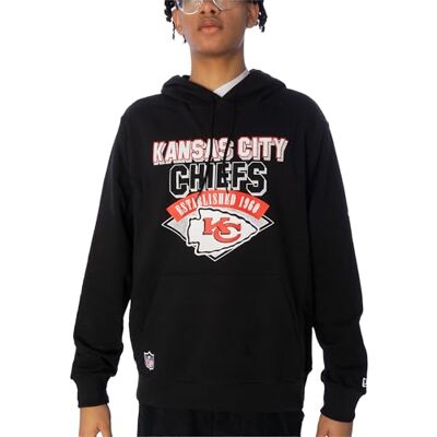 New Era NFL Kanchi Blkwhi Kansas City Chiefs Grafische Hoodie Heren Hoodie New Era NFL Kanchi Blkwhi Kansas City Chiefs Grafische Hoodie Heren Hoodie