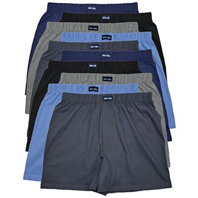 MioRalini Set van 10 zachte en casual boxershorts voor heren S MioRalini Set van 10 zachte en casual boxershorts voor heren S