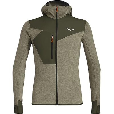 Salewa Puez 2 Dry M L/S Hood Fz Tee T-shirt met lange mouwen voor heren Salewa Puez 2 Dry M L/S Hood Fz Tee T-shirt met lange mouwen voor heren